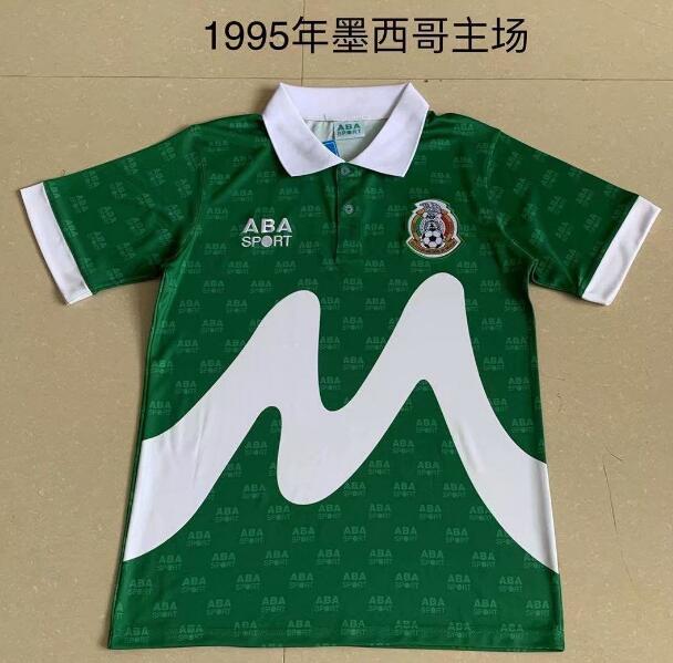 1995 Mexico Retro Home Kit Soccer Jersey